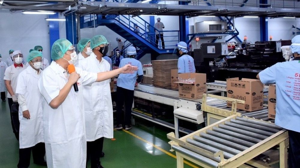 Salah satu industri pengolahan makanan