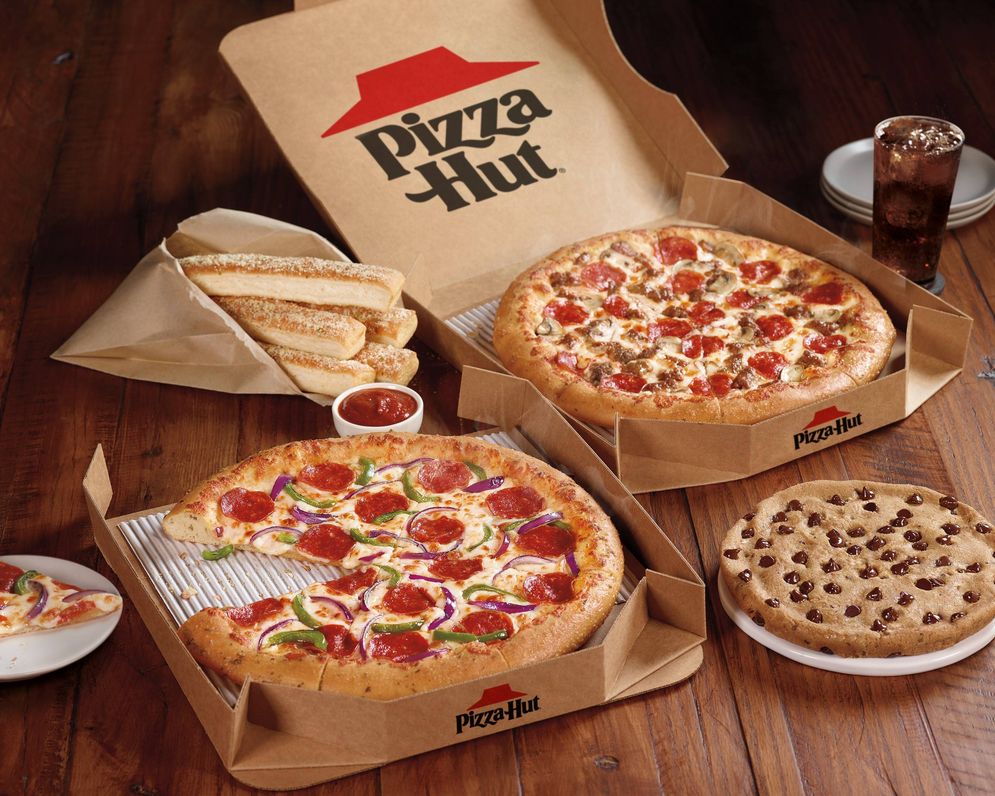 Ilustrasi produk Pizza Hut.