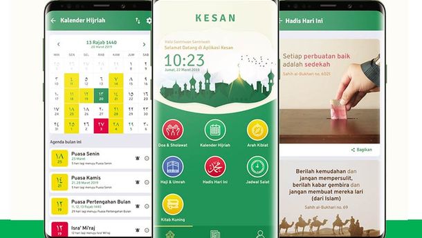 Aplikasi Kesan Luncurkan Marketplace Ramah Santri