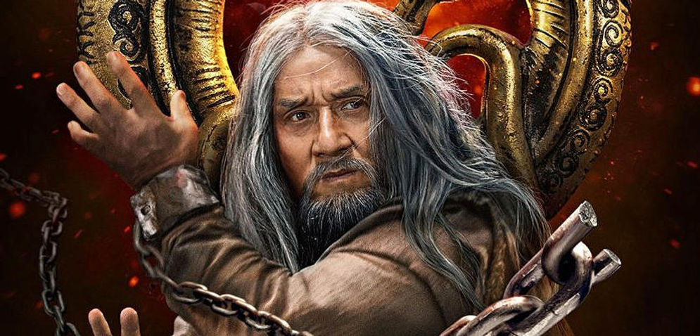 Jackie Chan dalam film Iron Mask, yang dibintanginya bersama Arnold Schwarzenegger.  