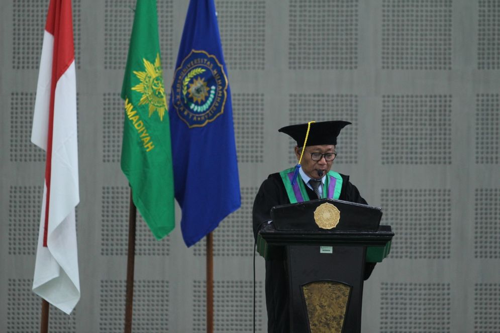Rektor UMS Prof Dr Sofyan Anif