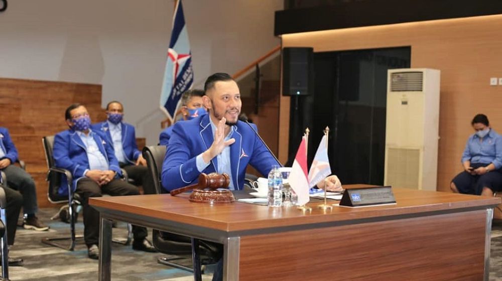 Ketua Umum DPP Partai Demokrat Agus Harimurti Yudhoyono (AHY) 