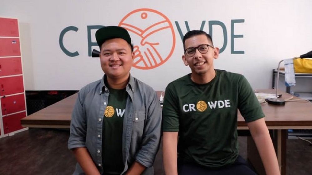 <p>Pendiri fintech P2P lending khusus petani, PT Crowde Membangun Bangsa, Yohanes Sugihtononugroho dan M Risyad Ganis / Dok. Mandiri Capital</p>
