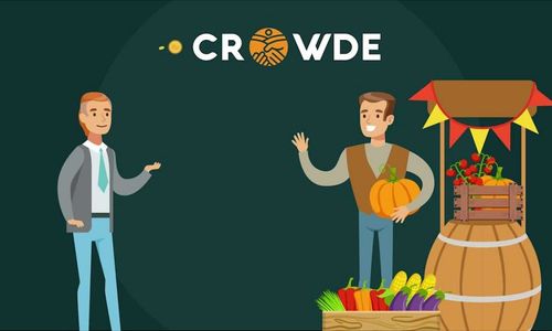 <p>Ilustrasi fintech P2P lending khusus petani, PT Crowde Membangun Bangsa yang didirikan oleh Yohanes Sugihtononugroho dan M Risyad Ganis / YouTube Crowde</p>
