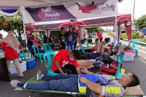 <p>Kegiatan donor darah ‘Bakti Pemuda, Setetes Darah Untuk Negeri//Istimewa</p>
