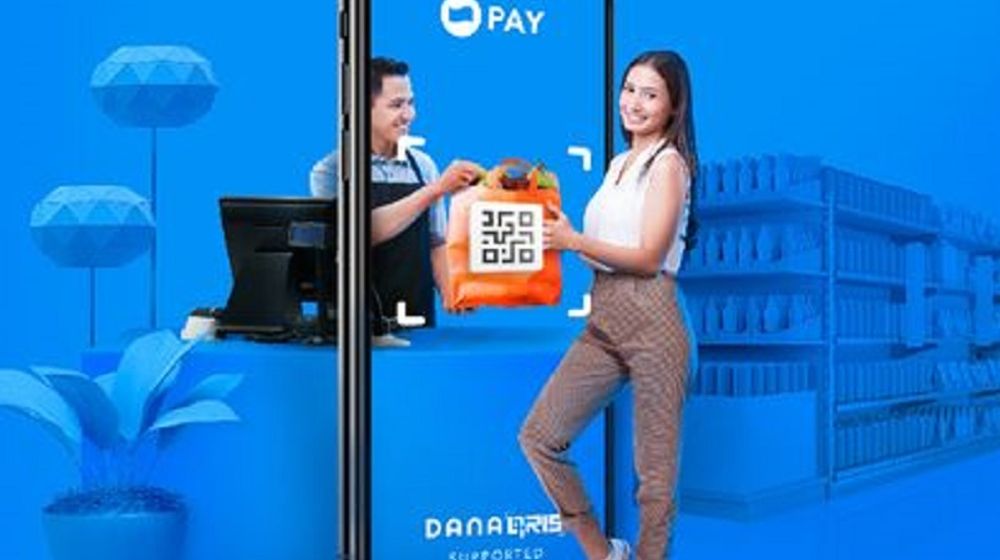 Ilustrasi Dompet digital Dana 