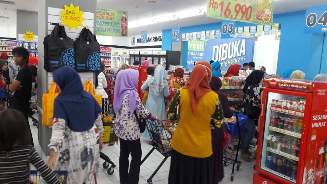 <p>Gerai ritel modern Hyfresh Supermarket milik PT Matahari Putra Prima Tbk (MPPA) dari Lippo Group / Facebook @hyfreshid</p>
