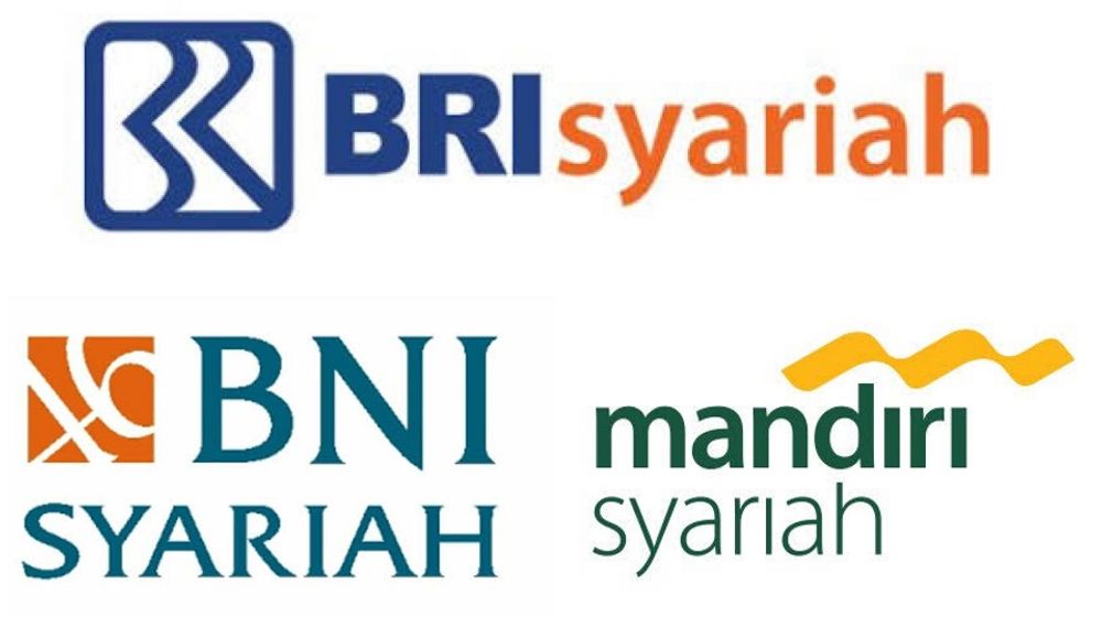 <p>Ilustrasi logo bank-bank syariah BUMN yang bakal merger yakni PT BRI Syariah Tbk, PT Bank Syariah Mandiri, dan PT BNI Syariah / Repro</p>
