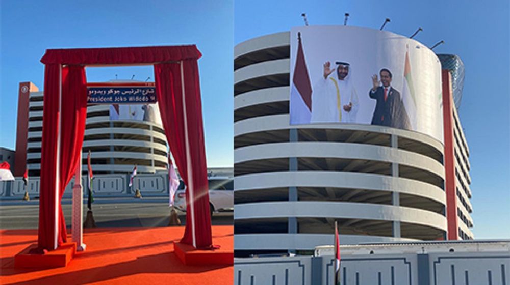 <p>Uni Emirat Arab (UEA) meresmikan Jalan “Presiden Joko Widodo” oleh Chairman Abu Dhabi Executive Office, Sheikh Khalid bin Mohammed bin Zayed Al Nahyan, di Abu Dhabi, Uni Emirat Arab, Senin, 19 Oktober 2020 / Dok. Kominfo</p>
