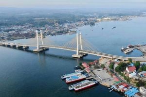 <p>Jembatan Teluk Kendari baru saja diresmikan oleh Presiden Joko Widodo pada Kamis, 22 Oktober 2020 / Facebook @Jokowi</p>
