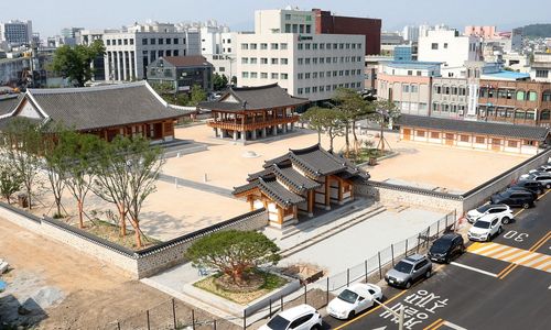 <p>Situs sejarah Korea di Jeonju, Korea Selatan, Jeolla Gamyoung, direstorasi dan akan dibuka kembali. Dok: Business Wire. </p>
