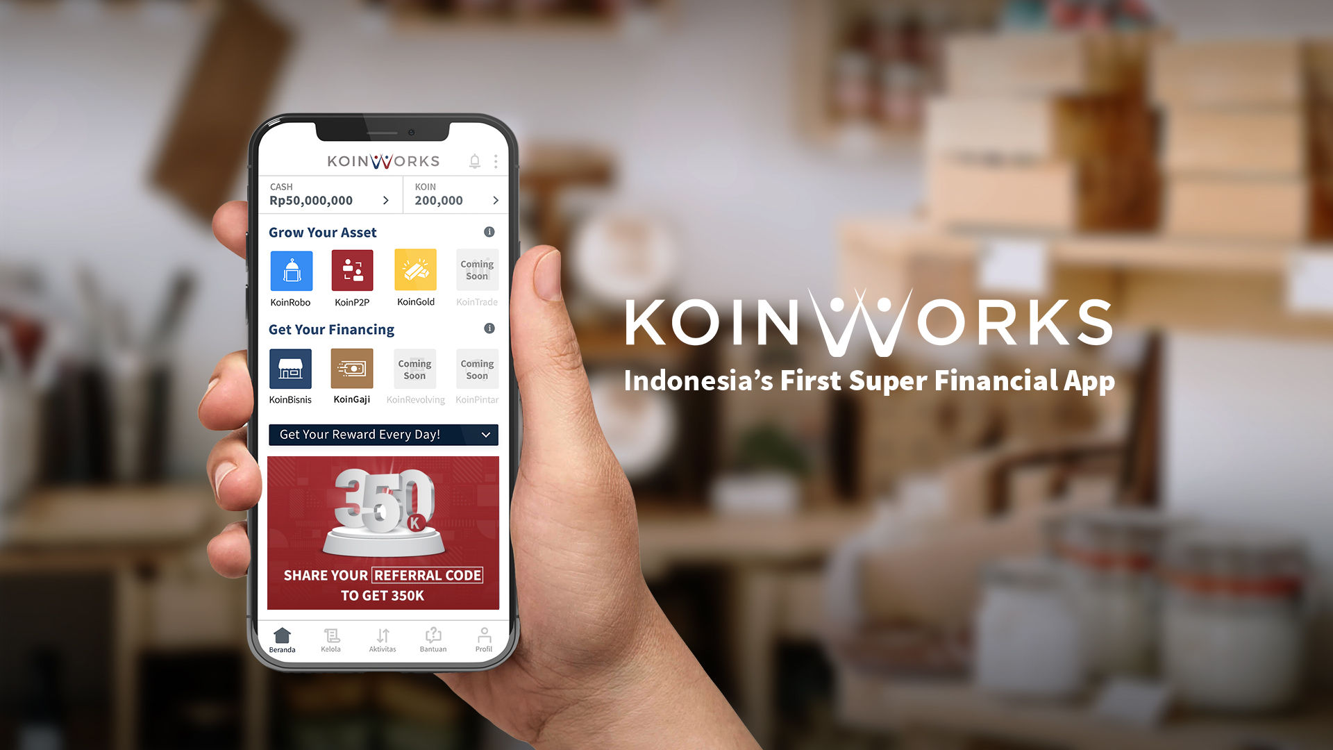 <p>KoinWorks Super Financial App / Dok. KoinWorks</p>
