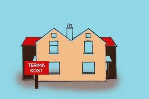 <p>Ilustrasi rumah kost / id.pinterest.com</p>
