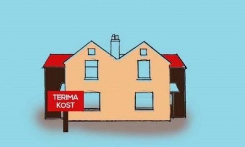 <p>Ilustrasi rumah kost / id.pinterest.com</p>
