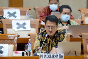 Eks Direktur Utama PT Indofarma, Arief Pramuhanto. Foto: Ismail Pohan/TrenAsia