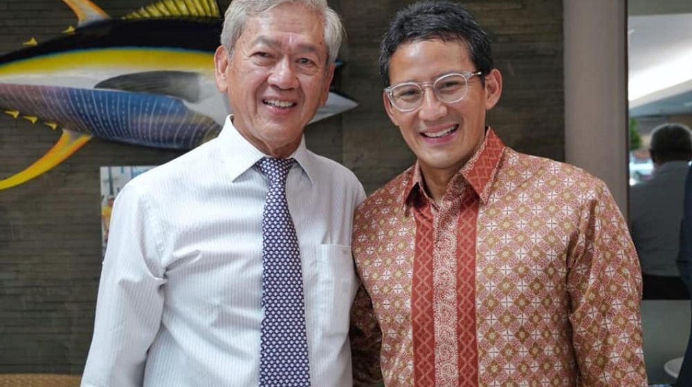 <p>Konglomerat Edwin Soeryadjaya dan Sandiaga Salahuddin Uno sebagai pemilik perusahaan investasi PT Saratoga Investama Sedaya Tbk (SRTG) / Facebook @SandiSUno</p>
