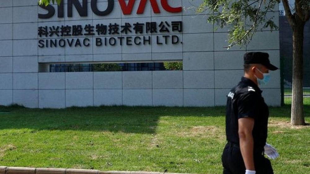 <p>Sinovac produsen vaksin corona dari China / Reuters</p>
