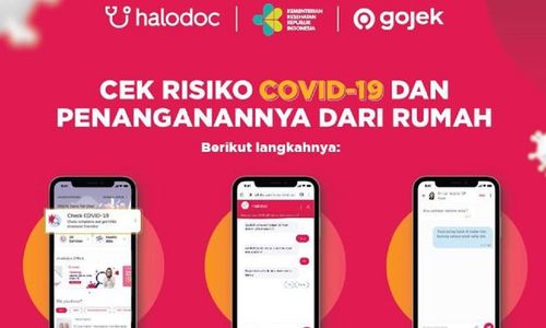 <p>Startup telemedis Halodoc hasil kerja sama Kementerian Kesehatan dan Gojek menyediakan tes COVID-19 / Dok. Halodoc</p>
