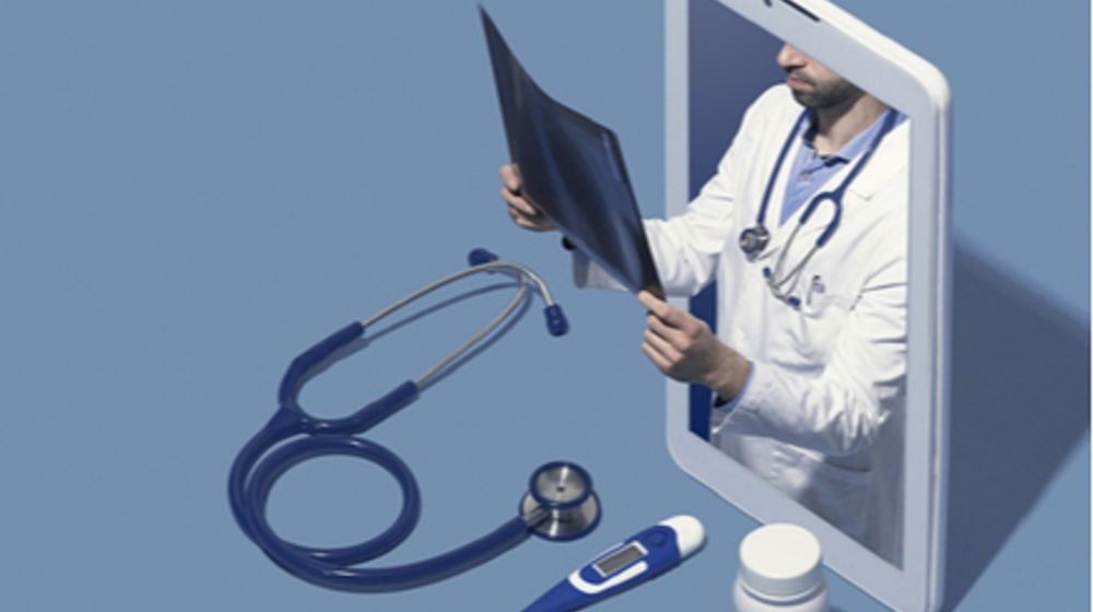 <p>Ilustrasi pengobatan digital alias telemedis (telemedicine) / Shutterstock</p>
