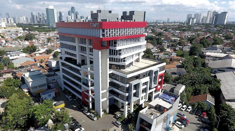 <p>Gedung Graha 8 milik Tempo Media Grup di Jakarta / Tempo.id</p>
