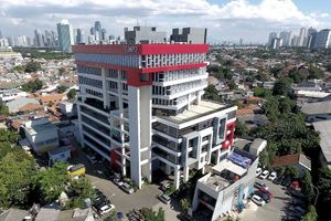 <p>Gedung Graha 8 milik Tempo Media Grup di Jakarta / Tempo.id</p>
