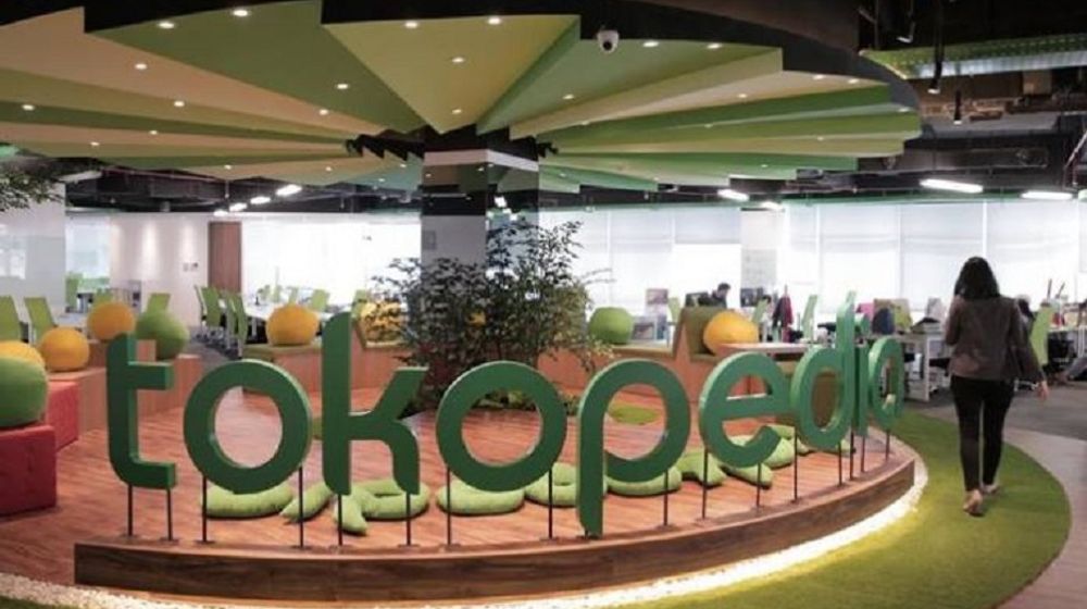 E-commerce Tokopedia yang kini sudah tercatat sebagai unicorn di Indonesia