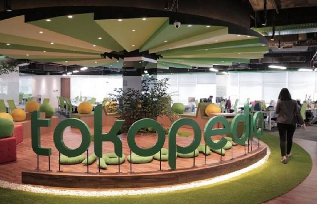 E-commerce Tokopedia yang kini sudah tercatat sebagai unicorn di Indonesia
