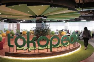 E-commerce Tokopedia yang kini sudah tercatat sebagai unicorn di Indonesia
