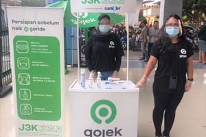 <p>Zona NyAman J3K di Stasiun Juanda, Jakarta, yang dilengkapi dengan produk Saniter. Dok: Godrej Indonesia.</p>
