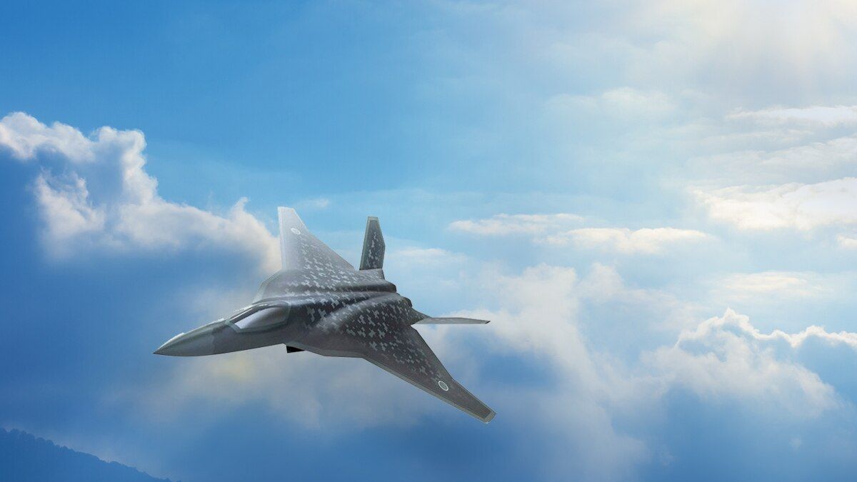 <p>Rendering jet tempur masa depan Jepang/Foto: Photos: Japanese Defense Ministry</p>
