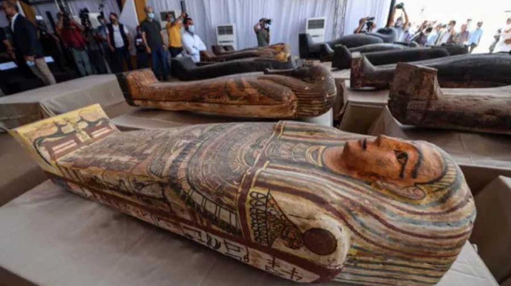 <p>Peti mati yang ditemukan di Saqqara, Mesir/Foto: Live Science</p>
