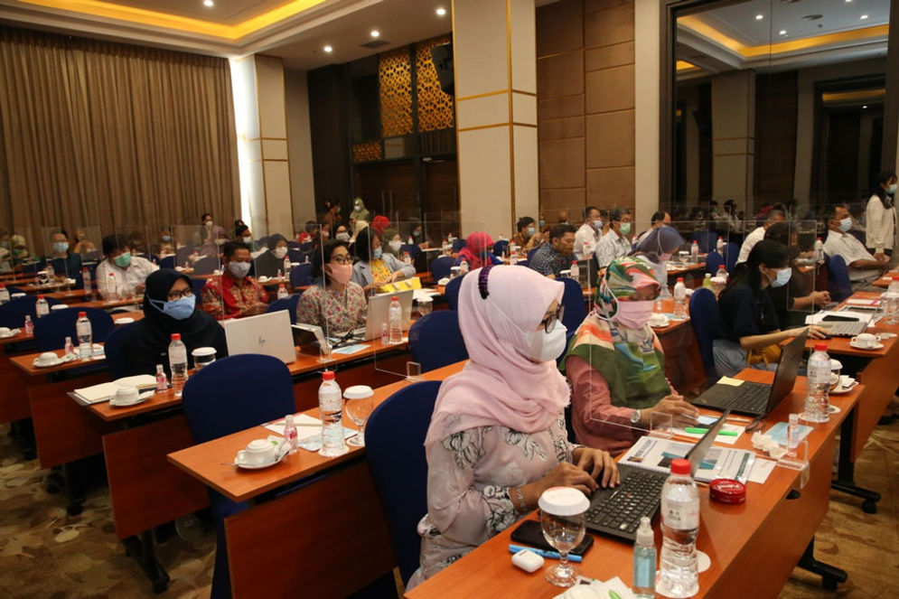 Peserta  Workshop Laporan Kegiatan Penanaman Modal (LKPM) dan Workshop Pemenuhan Komitmen Izin Usaha Industri (IUI)