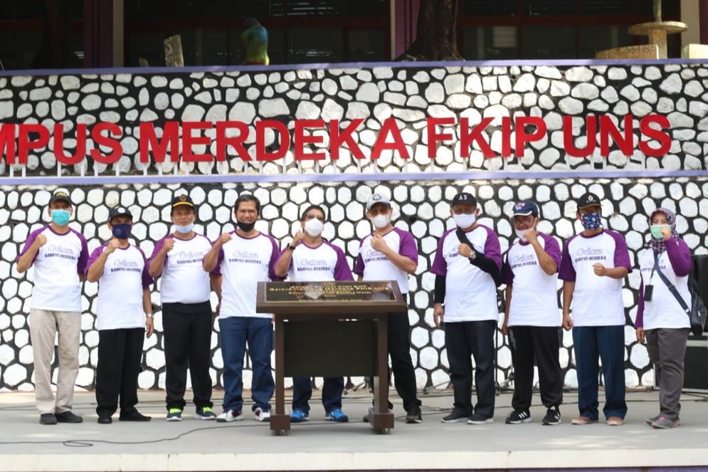 Peresmian gelora kampus merdeka FKIP UNS