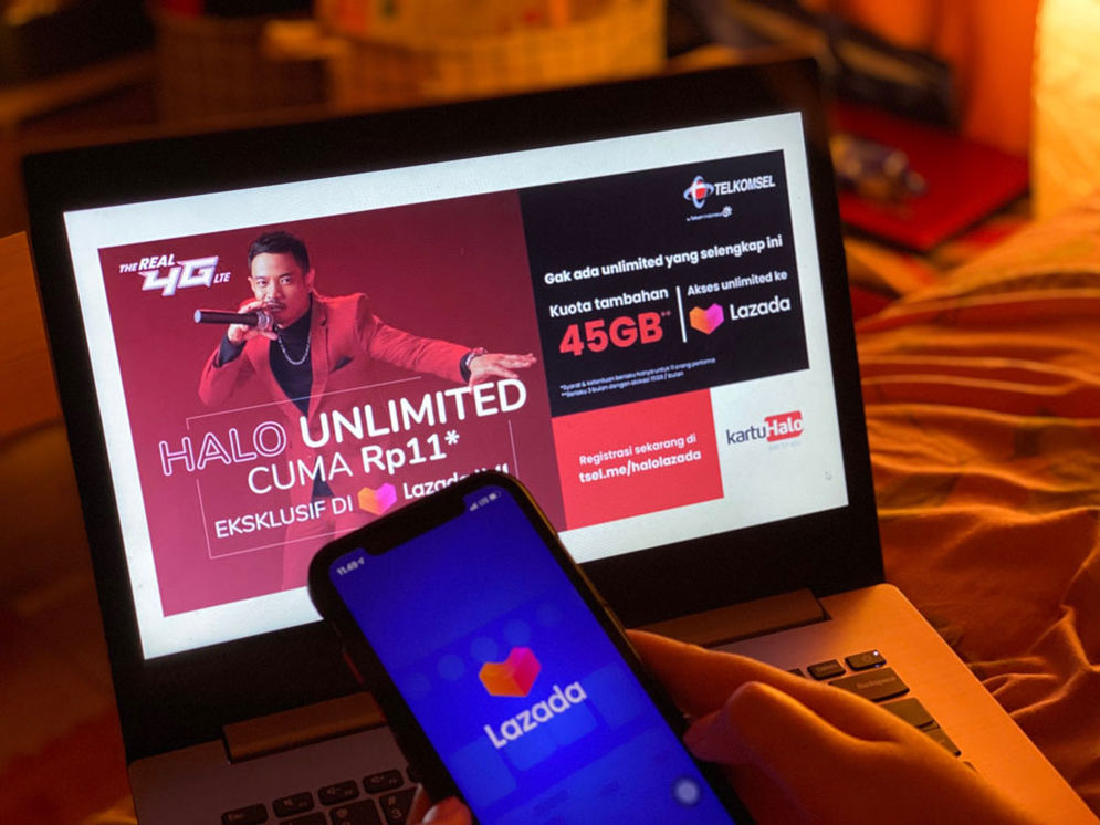 Telkomsel akan menjadi mitra eksklusif dalam Festival Belanja Akhir Tahun Lazada 11.11 dan 12.12,