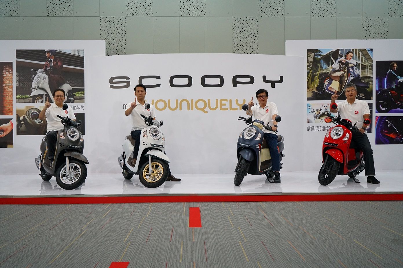 Tampilan terbaru All New Honda Scoopy