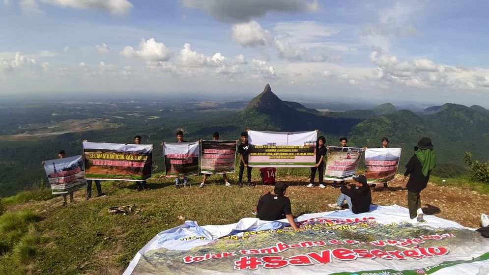 Kampanye hentikan eksploitasi Bukit Serelo