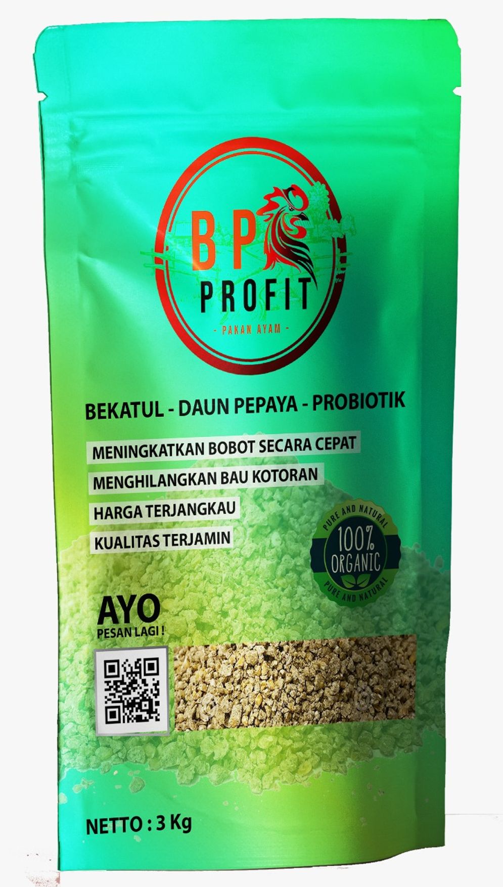 Produk pakan ayam kampung organik gagasan mahasiswa UNS