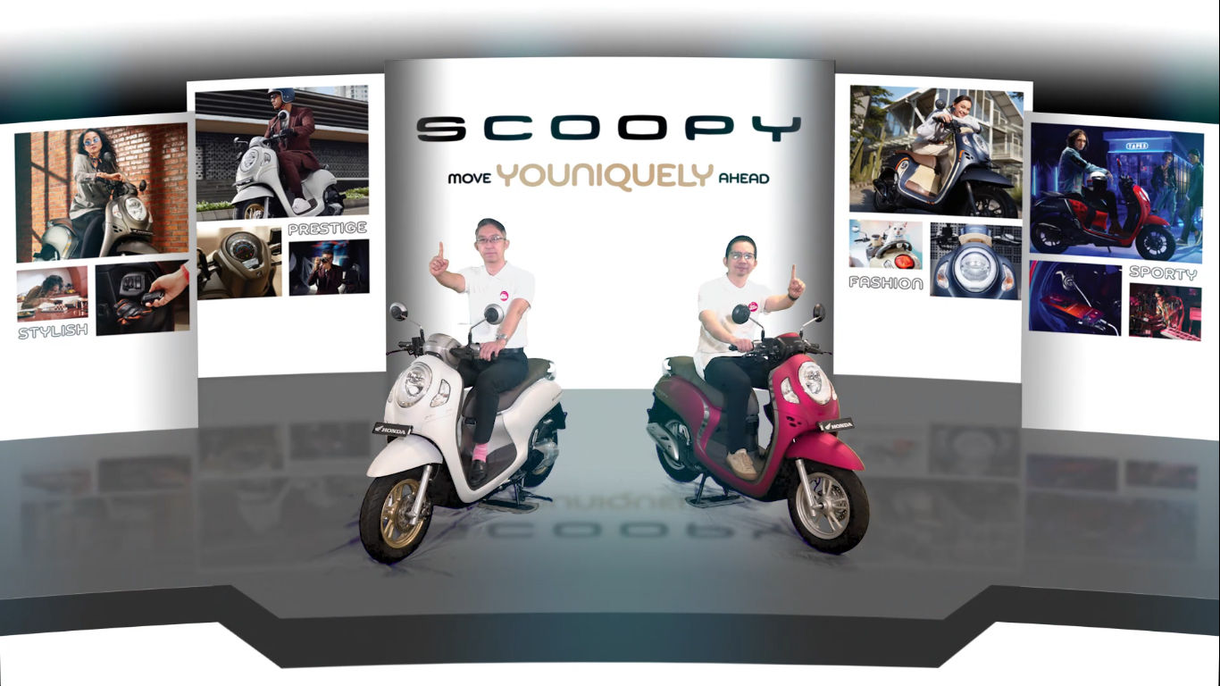 Peluncuran All New Honda Scoopy secara virtual