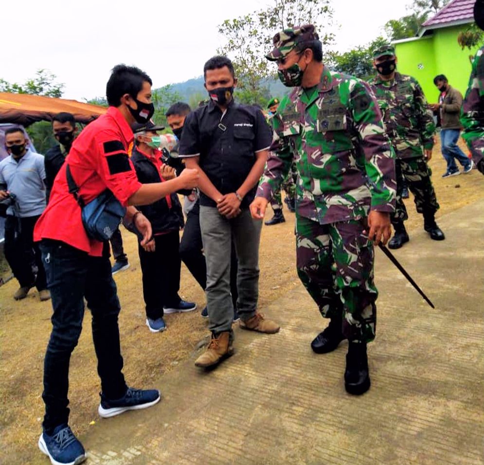 Pangdam VI/Diponegoro Mayjen TNI Bakti Agus Fadjari meninjau TPPS di Selo Boyolali 