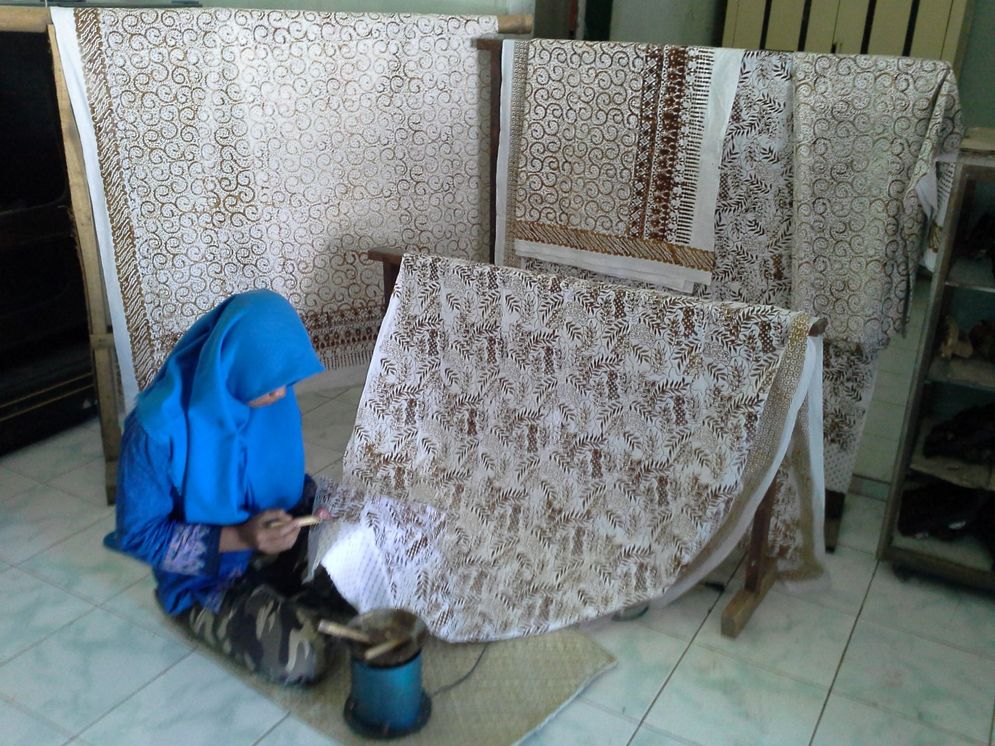 Salah satu pelaku UMKM yang mendapatkan bantuan modal dari Pertamina.