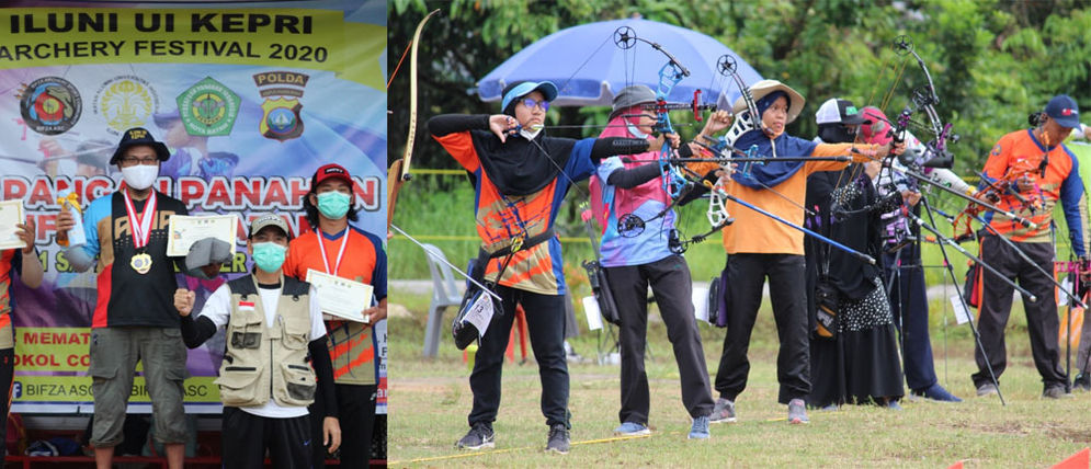 Klub Panahan BIFZA ASC berhasil meraih Juara Umum dalam kejuaraan panahan Iluni UI Kepri Archery Festival 2020, yang digelar di lapangan Panahan BIFZA ASC di Temenggung Abdul Jamal, Sabtu (21/11/2020) lalu