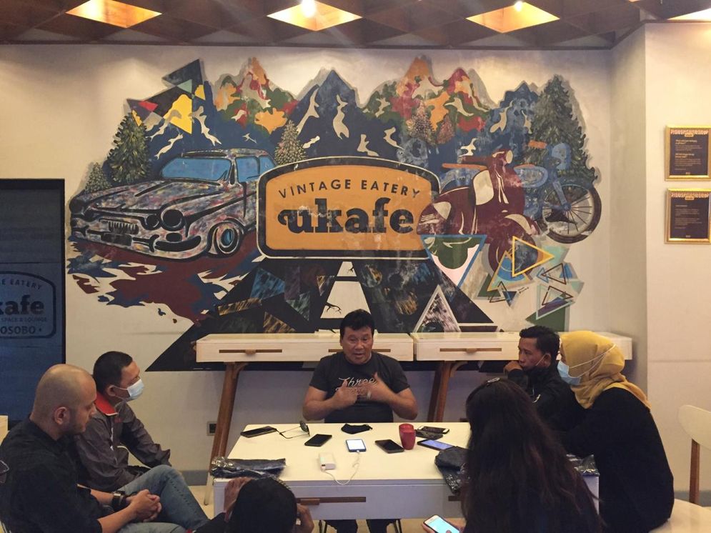 Wakil Bupati Wonosobo Agus Subagyo memberikan arahan terakit pembukaan kembali wisata di Wonosobo