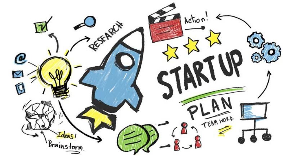 Ilustrasi Start Up Indonesia