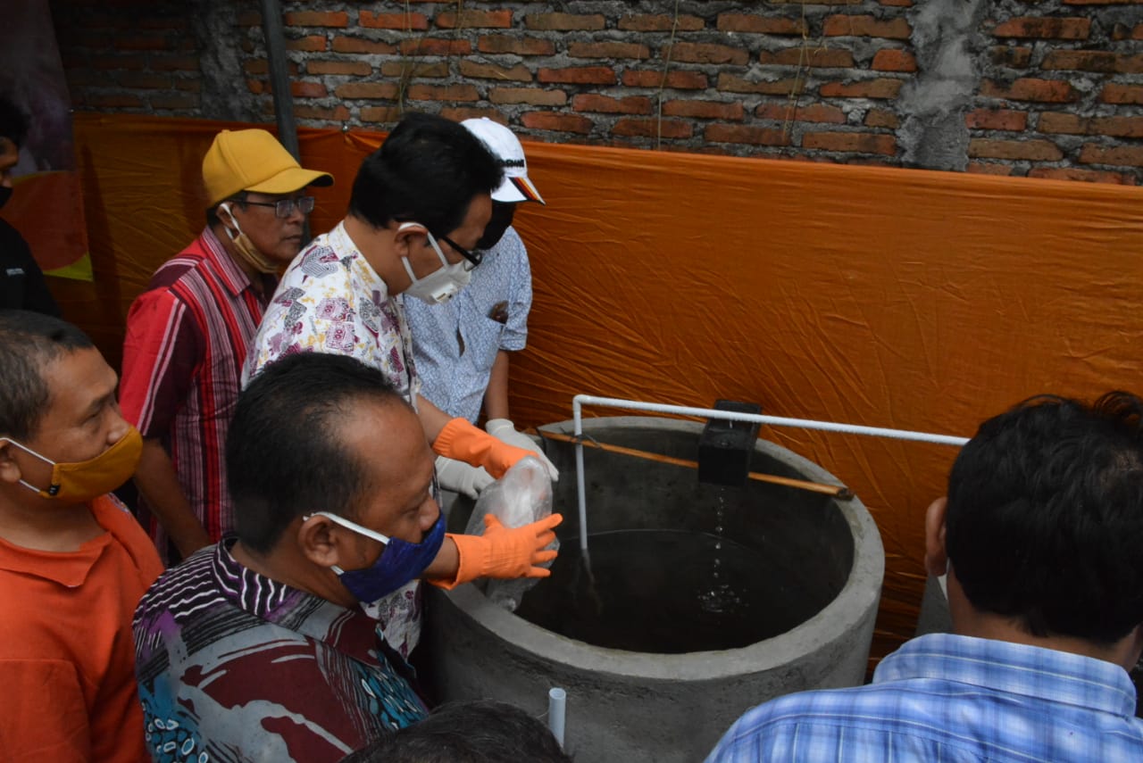 Wakil Walikota Yogyakarta menabur benih