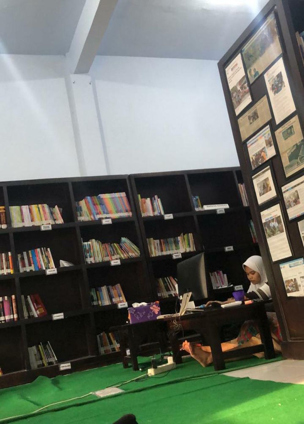 Tempat belajar yang nyaman buat pelajar dan mahasiswa yang saat ini sedang belajar dari rumah.