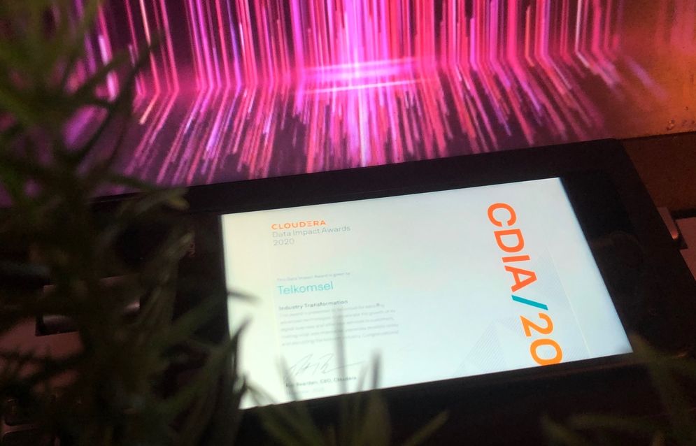 Telkomsel pemenang Cloudera Data Impact Awards 2020