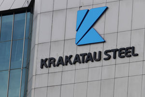 <p>Gedung Krakatau Steel, Jakarata. Foto: Panji Asmoro</p>
