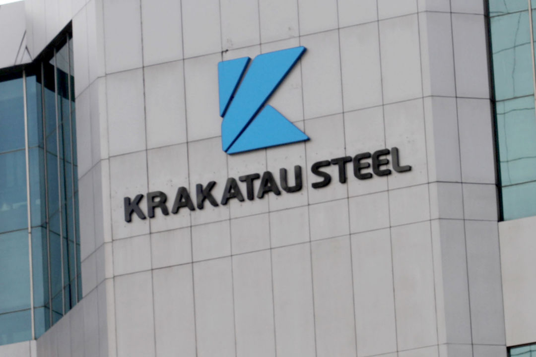 Gedung Krakatau Steel di kawasan Gatot Subroto Kuningan. 