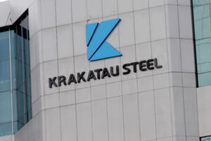 Gedung Krakatau Steel di kawasan Gatot Subroto Kuningan.