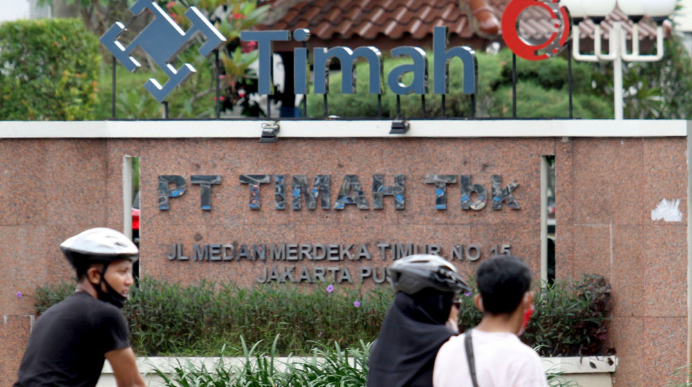 <p>Gedung Timah, Gambir, Jakarta. Foto: Panji Asmoro/TrenAsia</p>
